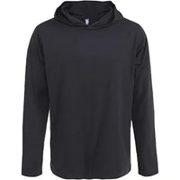 Custom Logo Initial Hooded Long Sleeve T-shirt