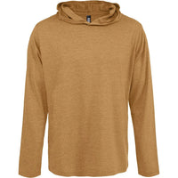 Custom Logo Initial Hooded Long Sleeve T-shirt