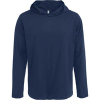 Custom Logo Initial Hooded Long Sleeve T-shirt