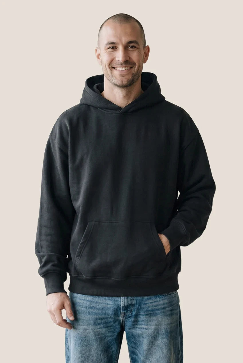 Custom Logo Ethica Oversized Hooded Sweatshirt