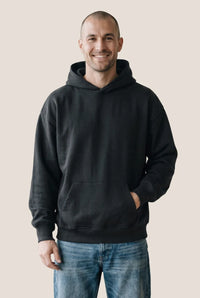 Custom Logo Ethica Oversized Hooded Sweatshirt