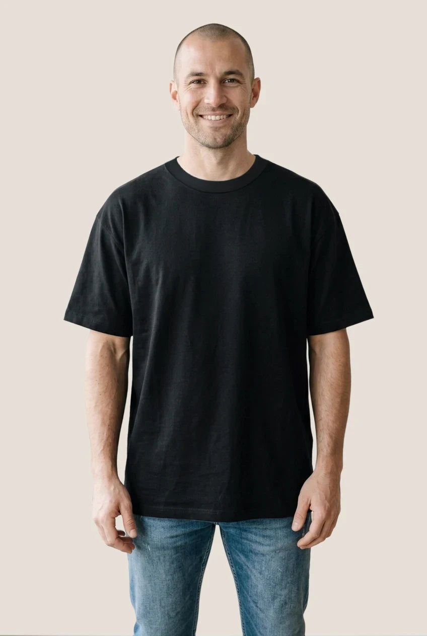 Custom Logo Ethica Oversized crewneck t-shirt