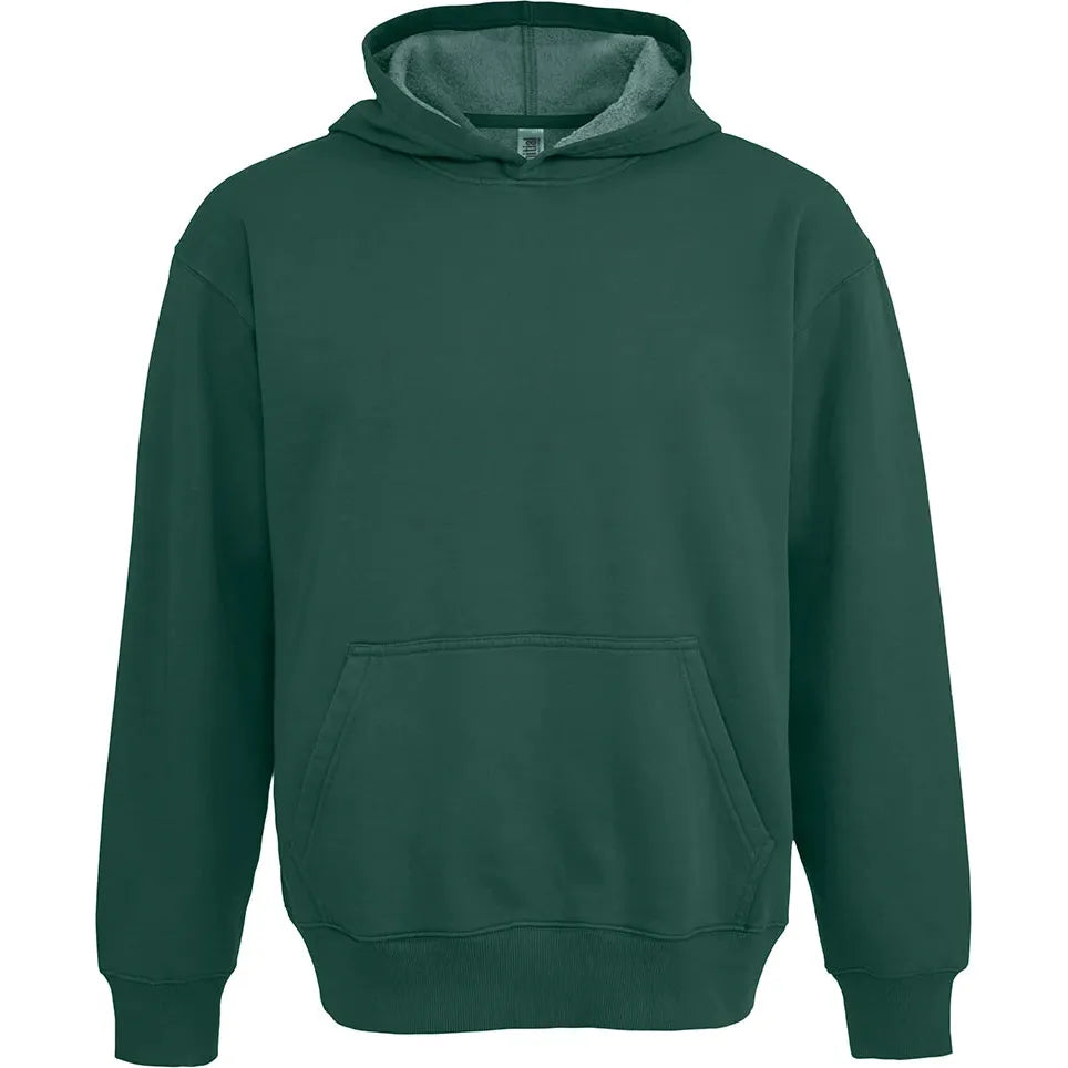 Custom Logo Initial Vintage Wash Hooded Sweatshirt