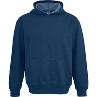 Custom Logo Initial Vintage Wash Hooded Sweatshirt