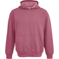 Custom Logo Initial Vintage Wash Hooded Sweatshirt