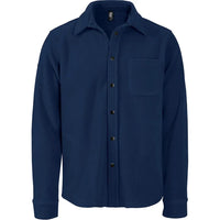 Custom Logo Initial Button-down Overshirt