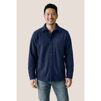 Custom Logo Initial Button-down Overshirt