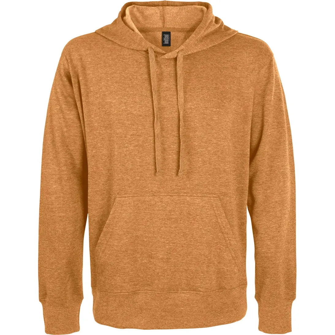 Custom Logo Initial Lightweight Hooded Sweatshirt
