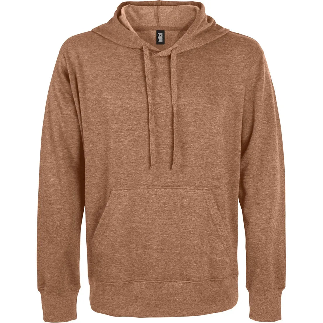 Custom Logo Initial Lightweight Hooded Sweatshirt