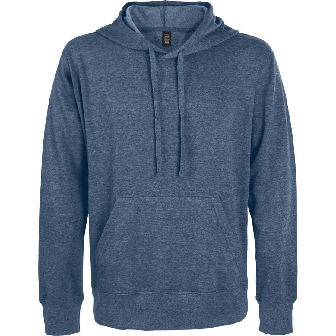 Custom Logo Initial Lightweight Hooded Sweatshirt