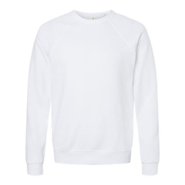 Unisex Sponge Fleece Raglan Crewneck Sweatshirt