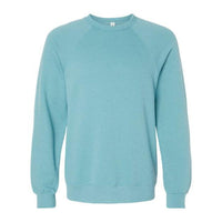 Unisex Sponge Fleece Raglan Crewneck Sweatshirt