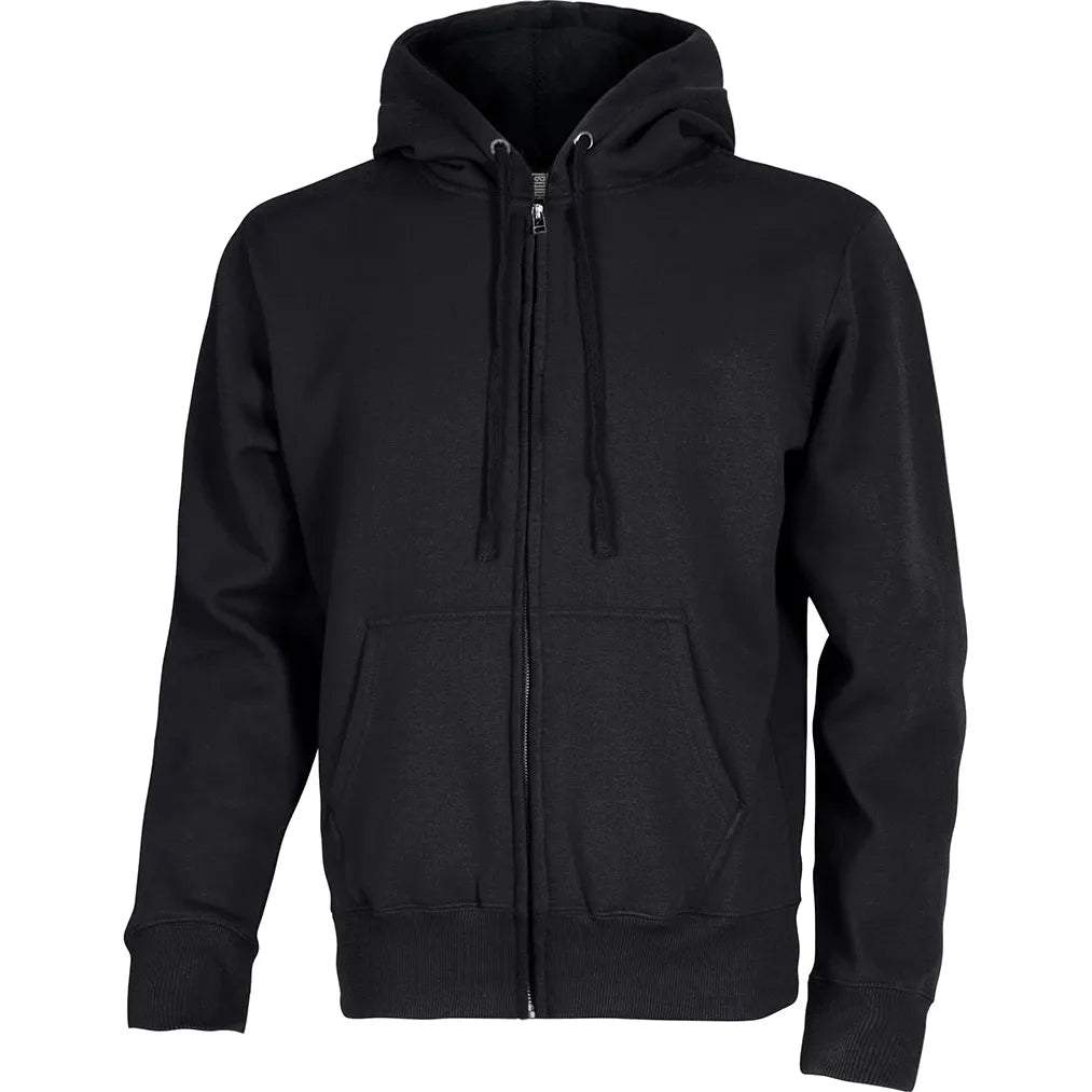 Custom Logo Initial Heavyweight Full-Zip Hooded Sweatshirt