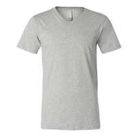 Unisex Heather CVC V-Neck Tee