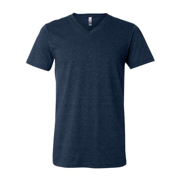 Unisex Heather CVC V-Neck Tee