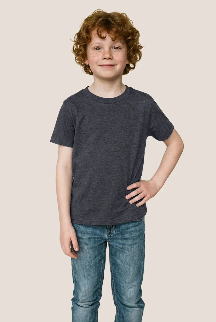 Custom Logo Ethica Crewneck T-shirt - Toddler