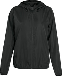Custom Logo Ethica Windbreaker Hooded Jacket - Women