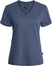 Custom Logo Ethica V-neck T-shirt - Women