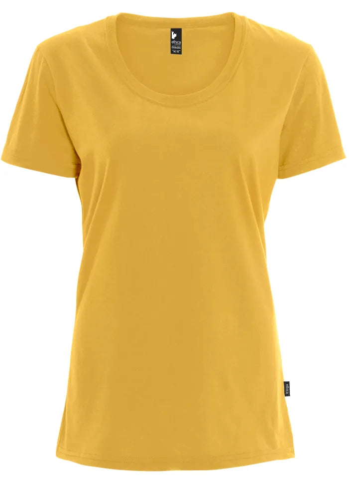 Custom Logo Ethica Crewneck T-shirt - Women