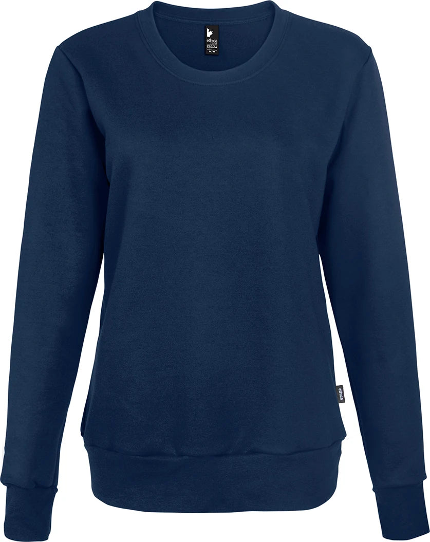 Custom Logo Ethica Crewneck Sweatshirt - Women