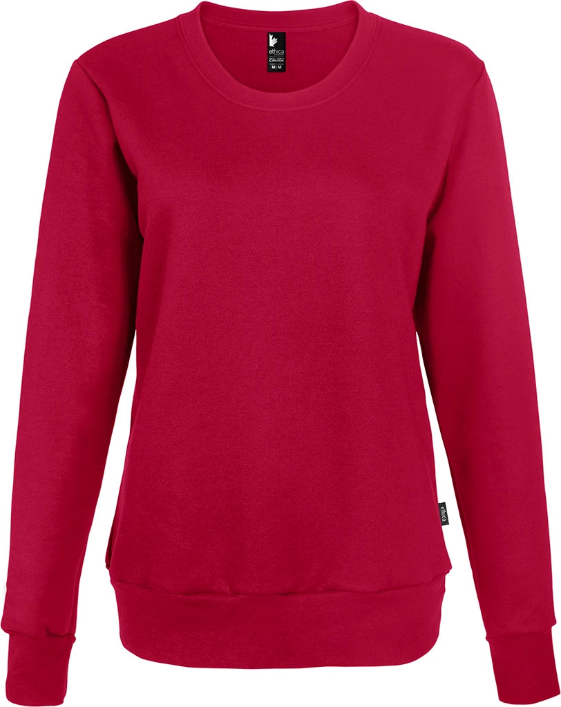 Custom Logo Ethica Crewneck Sweatshirt - Women