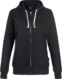 Custom Logo Ethica Hooded Full Zip Sweatshirt - Women