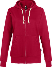 Custom Logo Ethica Hooded Full Zip Sweatshirt - Women