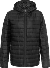Custom Logo Ethica Hooded Quilted Jacket - Women