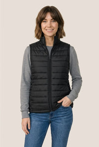 Custom Logo Ethica Quilted Vest - Women