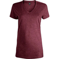 Custom Logo Initial V-neck T-shirt - Women
