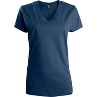 Custom Logo Initial V-neck T-shirt - Women