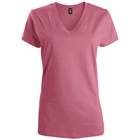 Custom Logo Initial V-neck T-shirt - Women
