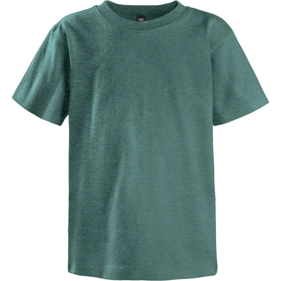 Custom Logo Initial Crewneck T-shirt - Youth
