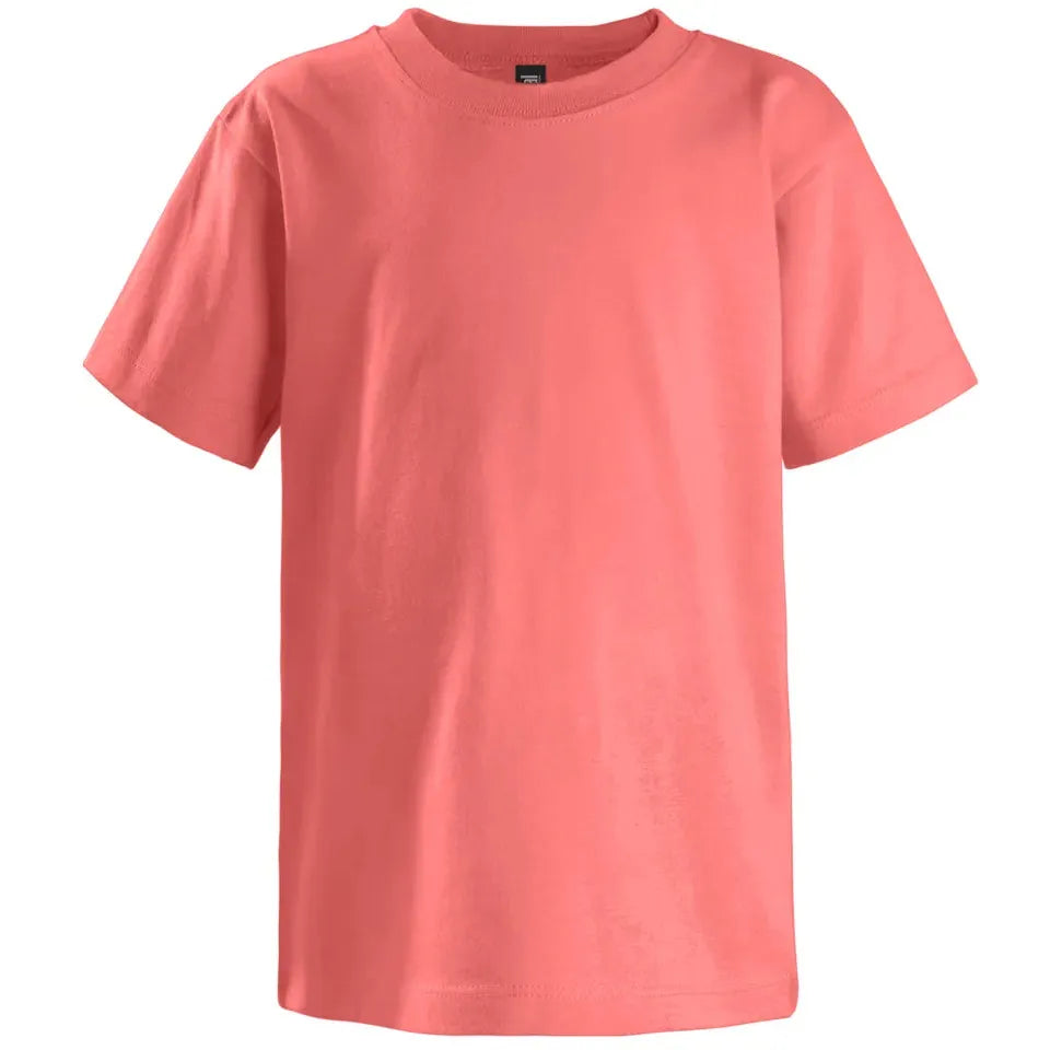Custom Logo Initial Crewneck T-shirt - Youth