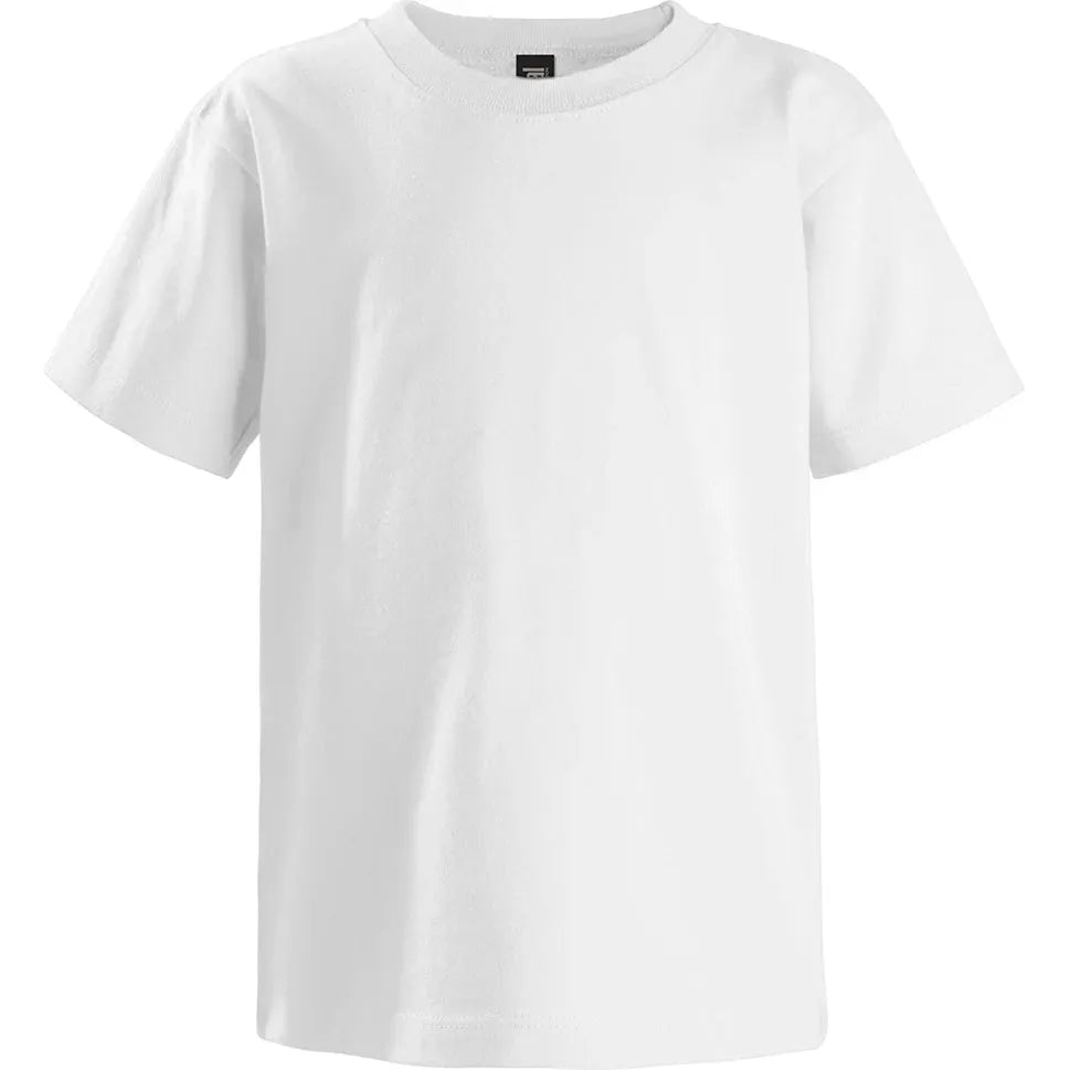 Custom Logo Initial Crewneck T-shirt - Youth