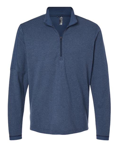 Men's 3-Stripes Quarter-Zip Sweater Pullover
