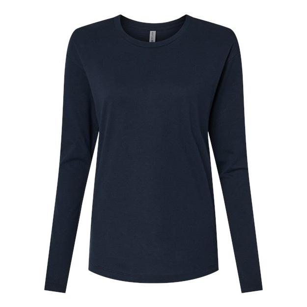 Women's Cotton Relaxed Long Sleeve T-Shirt