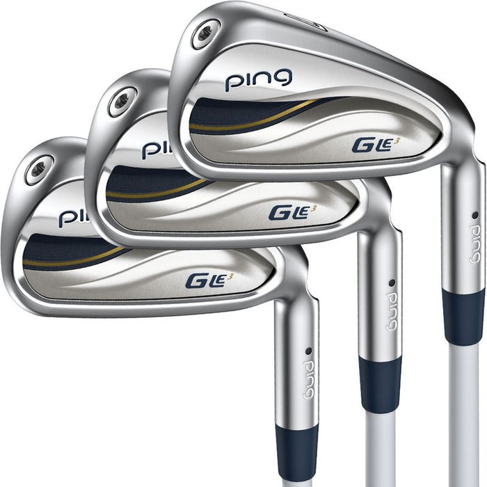 PING G Le 3 Iron set - 7-PW/SW - LH - Demo Used - Womens