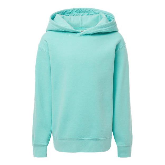 Youth Garment-Dyed Lightweight Hooded Sweatshirt