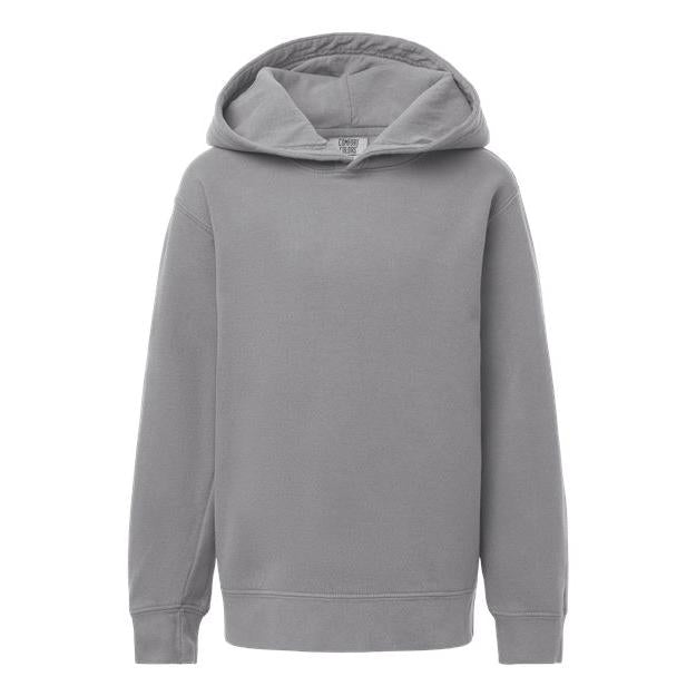 Youth Garment-Dyed Lightweight Hooded Sweatshirt