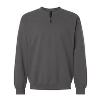 Unisex Softstyle® Midweight 1/4 Zip Sweatshirt