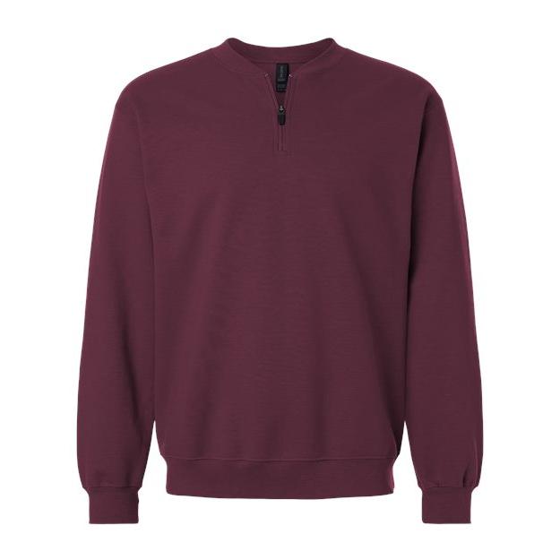 Unisex Softstyle® Midweight 1/4 Zip Sweatshirt