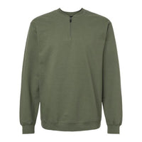 Unisex Softstyle® Midweight 1/4 Zip Sweatshirt