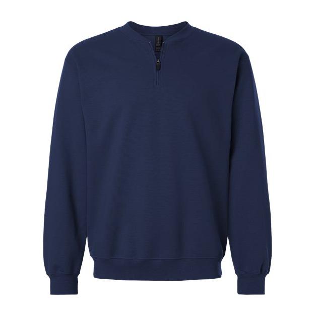 Unisex Softstyle® Midweight 1/4 Zip Sweatshirt