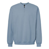 Unisex Softstyle® Midweight 1/4 Zip Sweatshirt