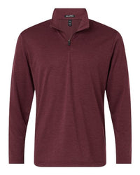 AllPro Men's Pro-Lock Performance Mélange Quarter-Zip Pullover