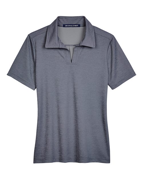 Devon & Jones Women's CrownLux Performance® Address Melange Polo