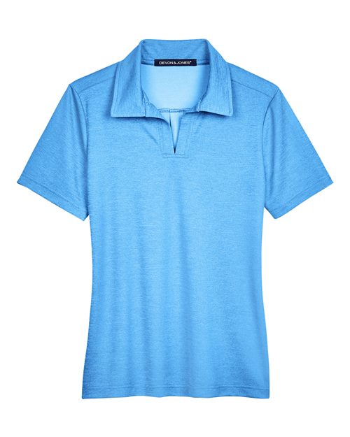 Devon & Jones Women's CrownLux Performance® Address Melange Polo