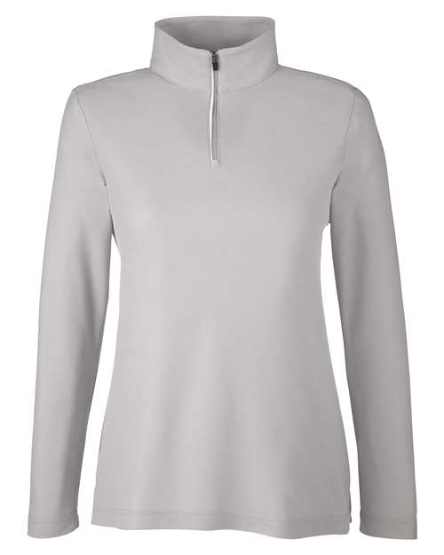 CORE365 - Women's Fusion ChromaSoft™ Pique Quarter-Zip Pullover