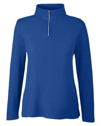 CORE365 - Women's Fusion ChromaSoft™ Pique Quarter-Zip Pullover